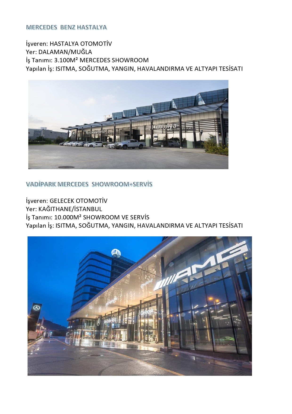 Mercedes Benz hastalya